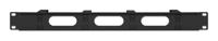 Intellinet 711050 19 inch Kabelgeleiding voor patchkast 1 HE Zwart (RAL 9005) - thumbnail