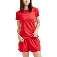 Craft 1908767 Adv Essence Ss Slim Tee Wmn - Bright Red - XS - thumbnail