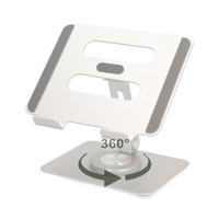 Nedis Tablet Standaard | Standaard | Draai- en Kantelbaar | Zilver - TSTND210SI - thumbnail