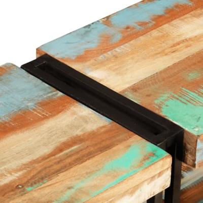 Tv-meubel 140x30x40 cm massief gerecycled hout