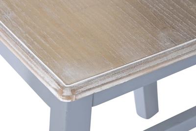 Keukenstoel DKD Home Decor 40 x 42 x 94,5 cm Natuurlijk Grijs