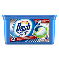 Dash Dash Pods Platinum Extra Reinigingskracht - 38 Wasbeurten - thumbnail