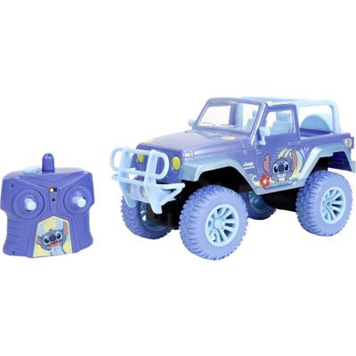 JADA TOYS 9336065314R00 Stitch RC Jeep 1:16 1:16 RC modelauto voor beginners Elektro Terreinwagen