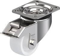 Blickle LKX-SPO 80G-FI Zwenkwiel met rem Wieldiameter: 80 mm Draagvermogen (max.): 350 kg 1 stuk(s) - thumbnail