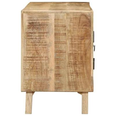 Tv-meubel 105x46x32 cm massief ruw mangohout Tv-meubel 105x46x32 cm massief ruw mangohout