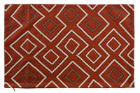 Kussenhoes DKD Home Decor 60 x 1 x 40 cm Terra cotta Geometrisch - thumbnail