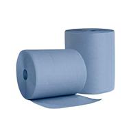 NORDVLIES Poetspapier "basic-line cleaning roll blue 3-ply 500 sheet ve 2rl - thumbnail