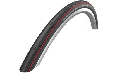 Schwalbe buitenband Lugano II draad 28 x 1.00 (25 622) zwart/rood