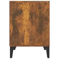 Nachtkastjes 2 st 40x35x50 cm gerookt eikenkleurig - thumbnail