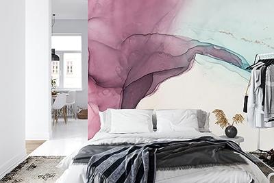Fotobehang - Marmeren wervelingen, te koop in 11 maten, Mooi licht aan je muur, incl behanglijm