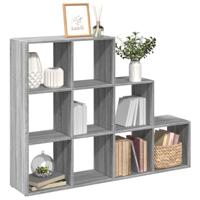 Kamerscherm / boekenkast 137,5x29x103,5 cm hout grijs sonoma - thumbnail