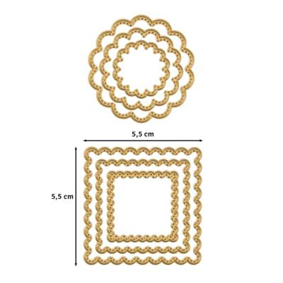 Vaessen Creative • mini snijmallen sterren & harten 10st.