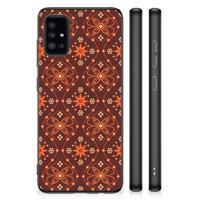 Samsung Galaxy A51 Bumper Case Batik Brown - thumbnail