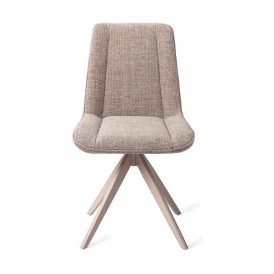 Jesper Home Umedo eetkamerstoel Grainy Greige turn beige