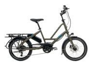 Tern elektrische compactfiets "quick haul p8i" (#1) ebike quick haul p5i 8sp brown/moss - thumbnail