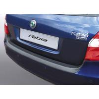 Bumper beschermer passend voor Skoda Fabia II Kombi 2007- Zwart GRRBP245 - thumbnail