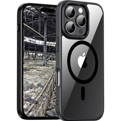 JT Berlin BackCase Pankow Hybrid Backcover Apple iPhone 16 Pro Zwart, Transparant MagSafe compatible JT Berlin BackCase Pankow Hybrid Backcover Apple iPhone 16 Pro Zwart, Transparant MagSafe compatible