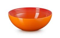 LE CREUSET - Aardewerk - Saladeschaal 24cm 2,20l Oranjerood - thumbnail
