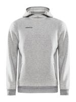 Craft 1910623 Core Soul Hood Sweatshirt M - Grey Melange - S - thumbnail