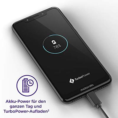 Motorola One Smartphone (14,88 cm (5,86 inch),, 64 GB, wit