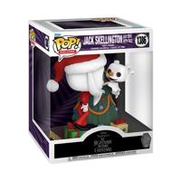 The Nightmare Before Christmas 30th Anniversary Funko Pop Deluxe Vinyl: Jack and Zero With Tree - thumbnail