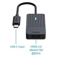Rapoo USB-C Adapter, USB-C naar HDMI - thumbnail