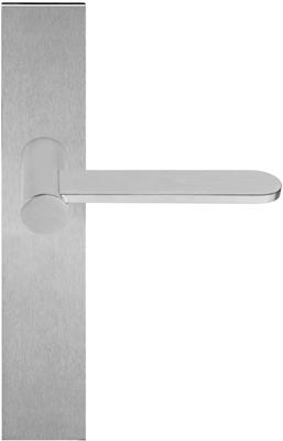 Formani Bertram Beerbaum TENSE BB102P236SFC deurkruk op schild blind - mat RVS