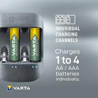 Varta 57680101451 Eco Charger, 800mAh 4 x AA, zwart - thumbnail