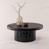 Nohr Ronde Salontafel 'Chivonne' 100cm, kleur Zwart - thumbnail