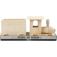 Creativ Company Houten trein met wagon - thumbnail