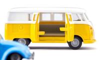 Siku 2567 Volkswagen T1 met trailer en Beetle - thumbnail