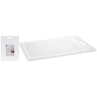Excellent Houseware Snijplank 39x27 cm Wit/Kunststof