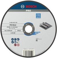 Bosch Accessories 2608603167 2608603167 Doorslijpschijf recht 180 mm 1 stuk(s) Staal - thumbnail