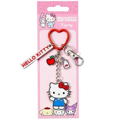 Hello Kitty Key Chain with Hello Kitty Charms 15 cm