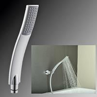 Losse Handdouche Sapho 1-stand Regen Gebogen 24.6 cm Chroom Sapho - thumbnail