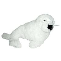 Diversen Pluche zeehond wit 24 cm - thumbnail