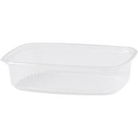 Bak | PP | 125ml | saladebak | 82x27mm | transparant | 1000 stuks - thumbnail