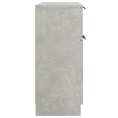 Dressoir 60x30x70 cm bewerkt hout betongrijs