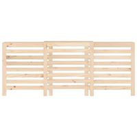 Radiatorombouw 210x21x85 cm massief grenenhout - thumbnail
