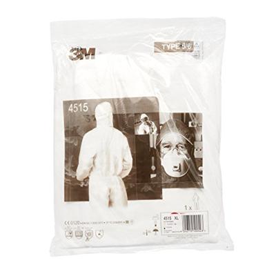 3M 4515WXL Beschermpak 4515 Maat: XL Wit - thumbnail