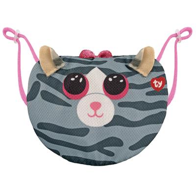 Van Der Meulen Ty wasbaar kinder mondkapje kat kiki verstelbaar 3+