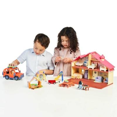 4 volledige Bluey Family Figures - Moose Toys - van 3 jaar oud - thumbnail