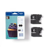 Brother inktc. voordeel verpakking LC-123BKBP2 - thumbnail