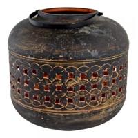 Windlicht metaal Massive 30x30 cm - thumbnail