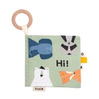 Stoffen boek - 4 dieren - TRIXIE meerkleurig - thumbnail