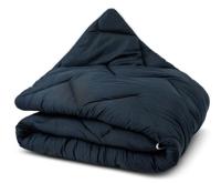 Good Morning Wasbaar dekbed "uni dessin, wasbaar dekbed" - Blauw - 140x200 cm - thumbnail