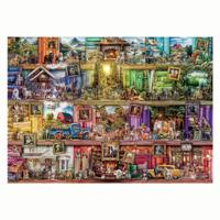 Ravensburger puzzel Library of dogs - 1000 stukjes - thumbnail