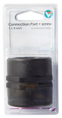 Recht verbindingsstuk met schroefdraad connection part met screw 1.1/4 inch Velda - Velda Recht verbindingsstuk met schroefdraad connection part met screw 1.1/4 inch Velda - Velda