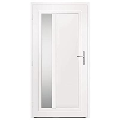 Voordeur 98x200 cm PVC wit