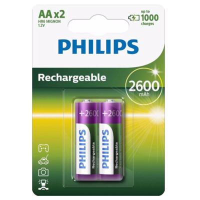 Oplaadbare Batterijen Philips R6B2A260/10 1,2 V